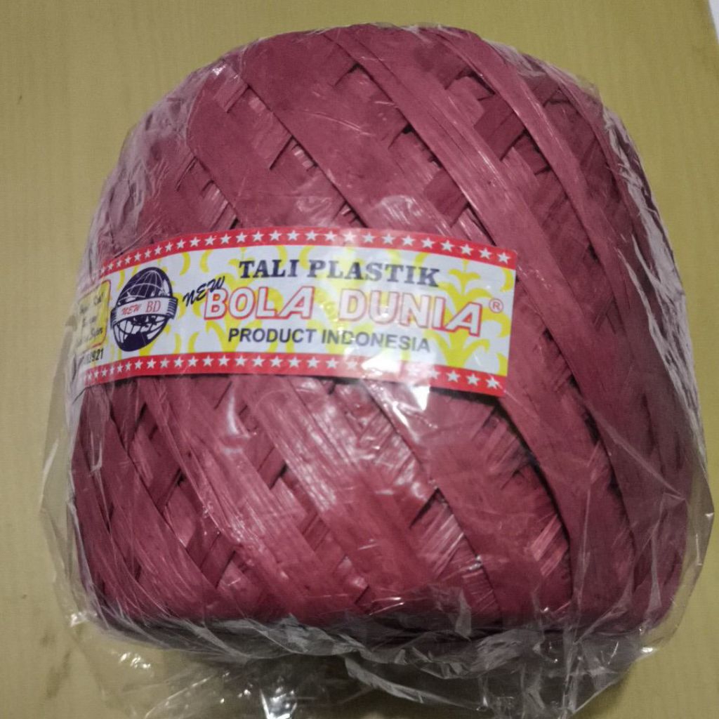 

Tali Rafia Warna Bola Dunia 1kg