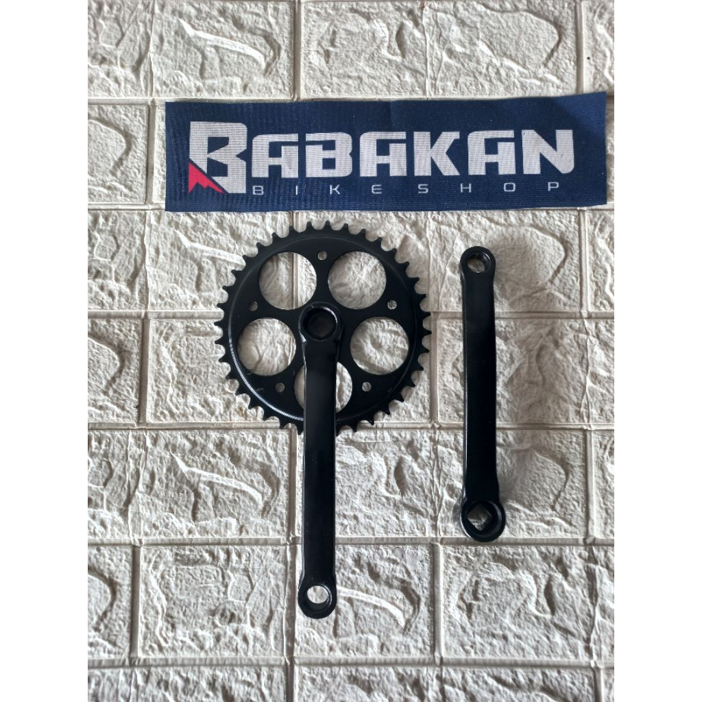 Crank sepeda single 36 t commuter bike federal city bike fixie