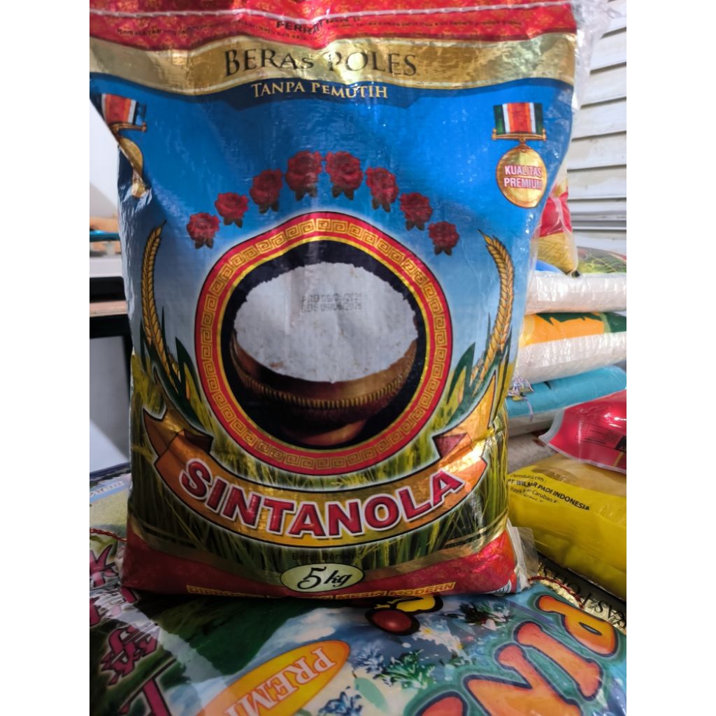 

Beras Sintanola Kemasan 5 Kg