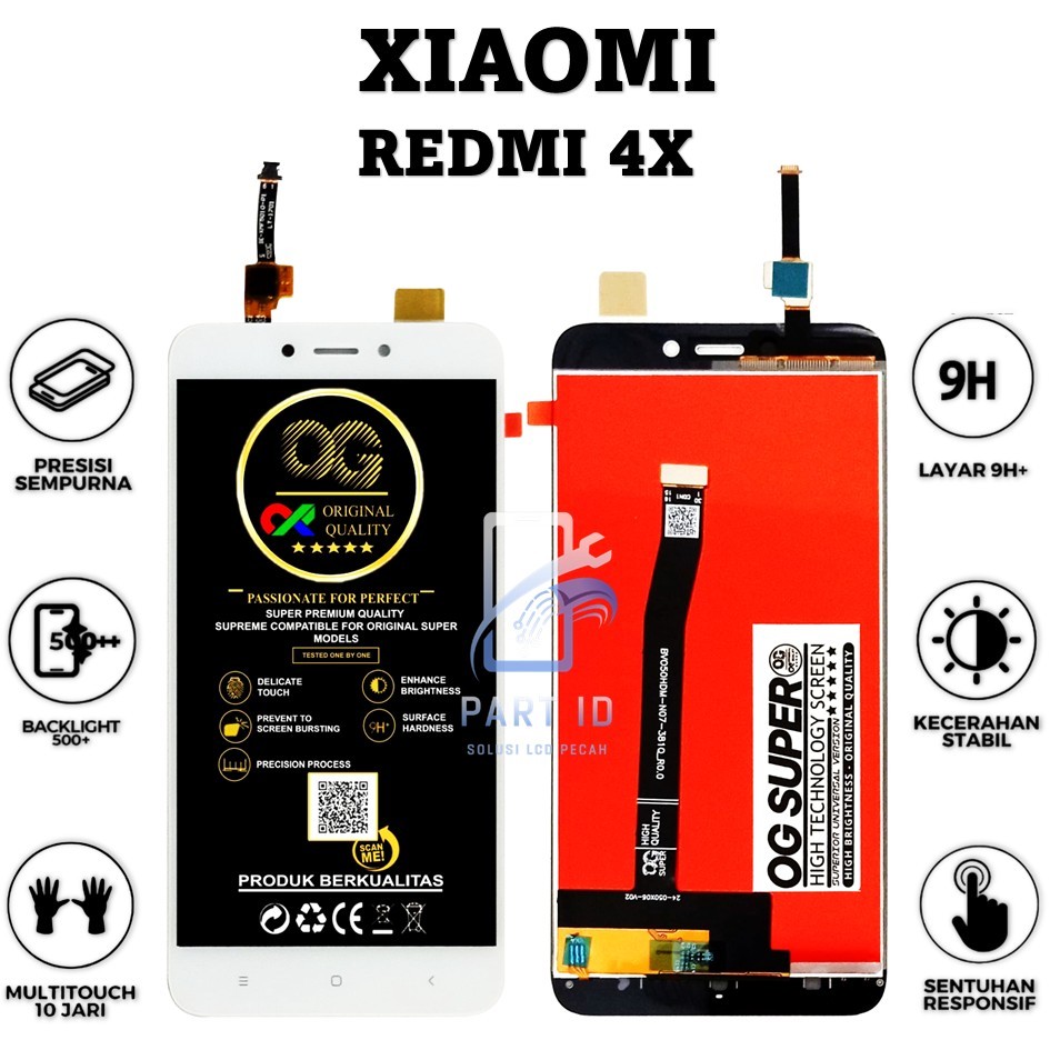 LCD TOUCHSCREEN REDMI 4X ORIGINAL