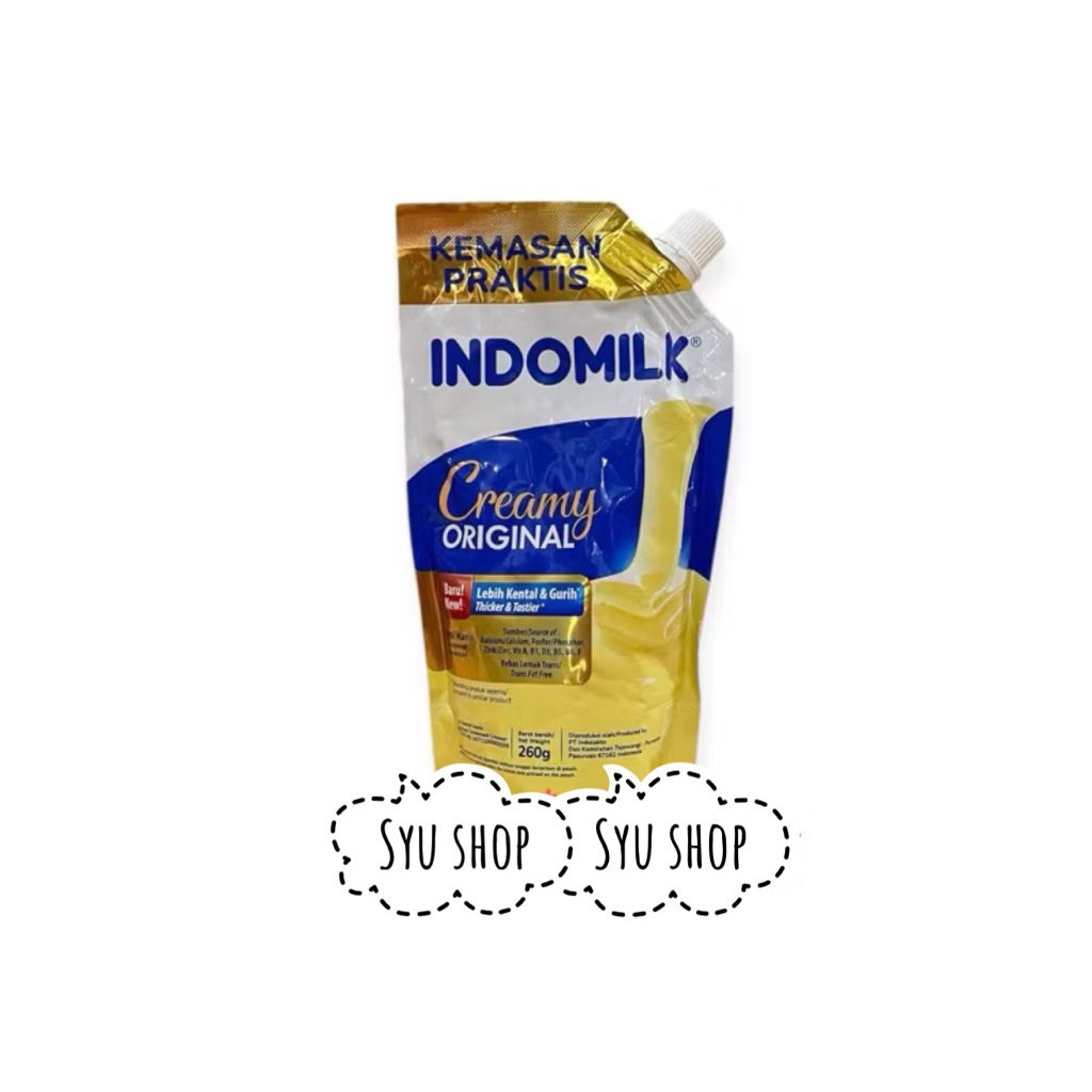 

indomilk susu kental manis pouch 260gr