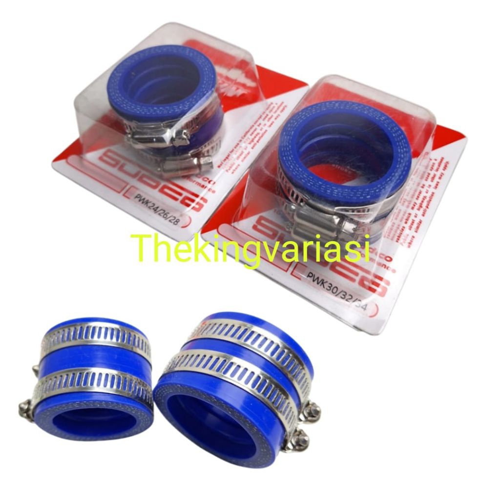 KARET INTAKE KARBU PWK SERAT ANTI MINYAK PWK 26,28,30,32,34 / KARET TB THROTTLE BODY INTEK KARBU PWK