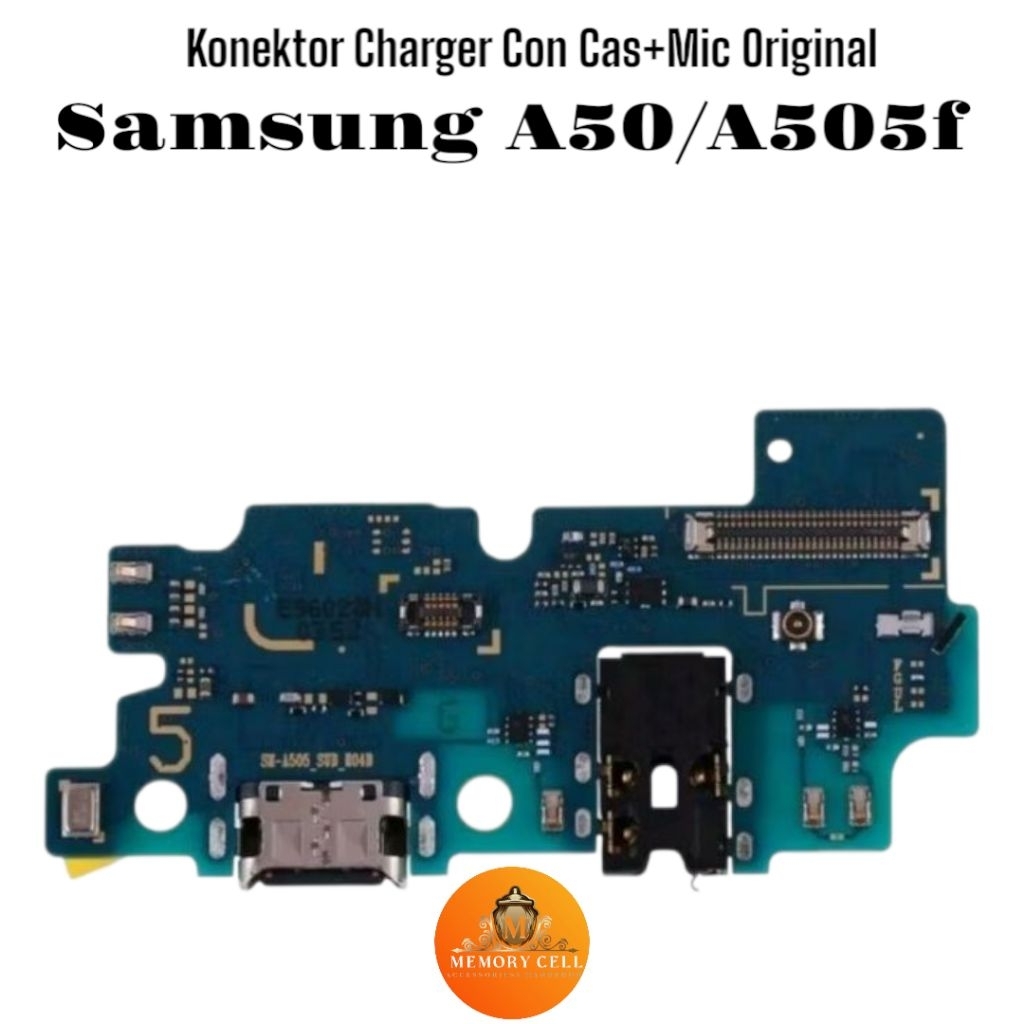 Flexible Konektor Charger Con Cas +Mic Samsung A50 A505f Original
