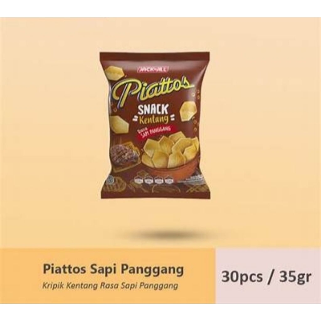 

Piattos Sapi Panggang 35gr 1Dus x 30pcs