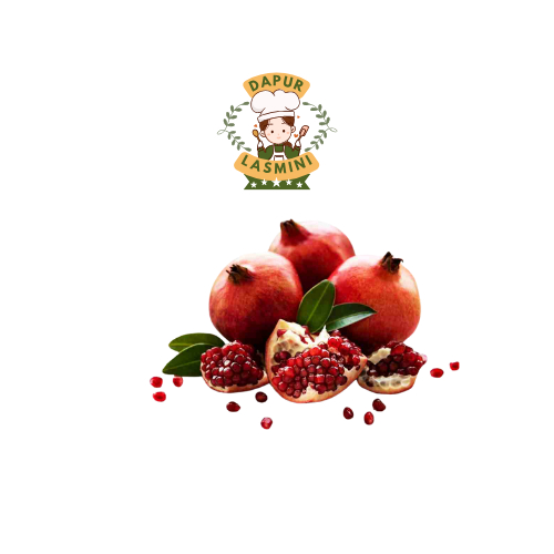 

Buah Pomegranate / Delima Merah 1 Pc ± 350 gram