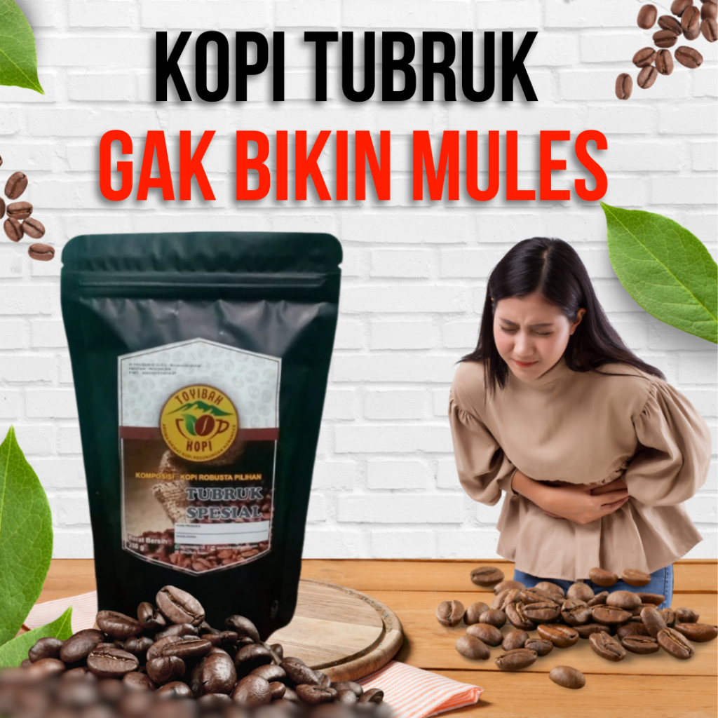 

Kopi Robusta Spesial Tubruk Murni 100% - Rendah Kafein - Single Origin Nawangan - Fresh Roasted - 100gr - kadar kafein lebih rendah
