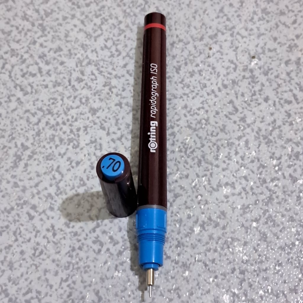 

Jarang langka Rotring Rapidograph ISO 0.7 rapido jerman pulpen gambar teknik