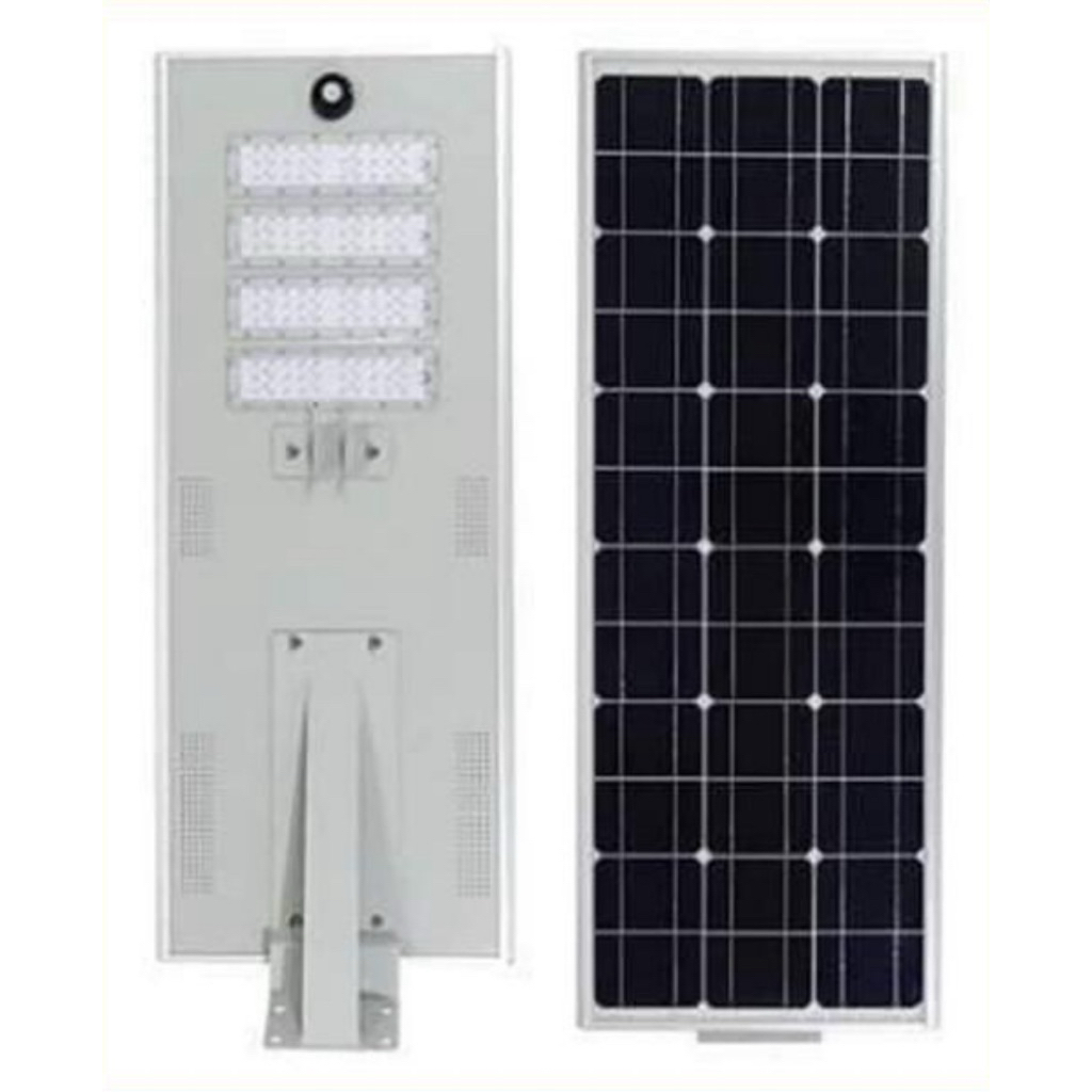 Lampu PJU Tenaga Surya 80 watt Sensor Philips Solarcell