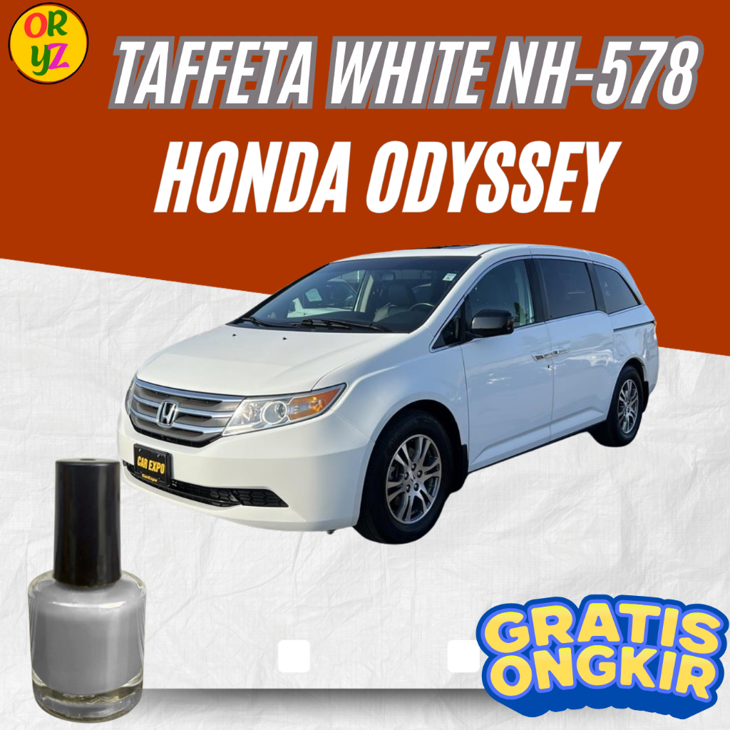 Cat Oles Baret Mobil Honda Odyssey – Warna Taffeta White NH-578