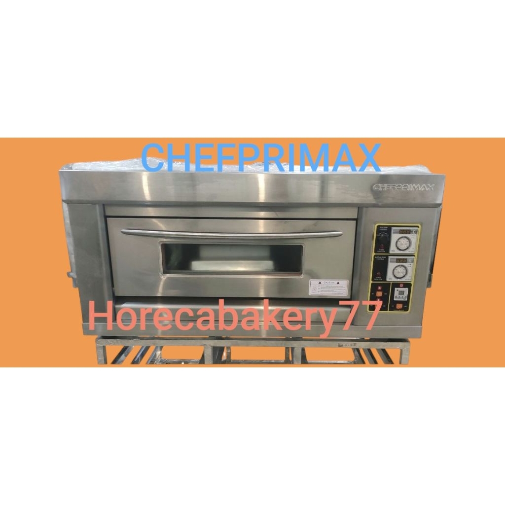 Oven 1 Deck 2 Tray full stainless