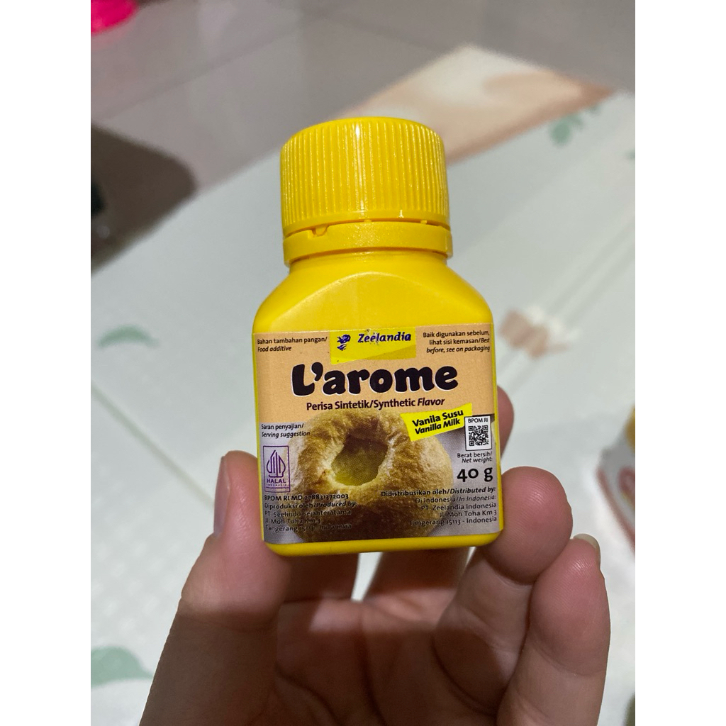 

Larome / L’arome Vanilla Susu Bubuk Zelandia 40gr