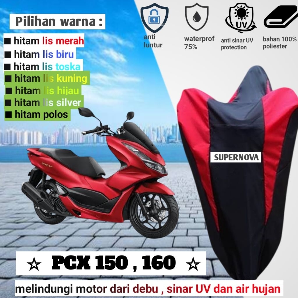 cover/selimut body motor HONDA PCX , PCX 160 cover motor anti air waterprof