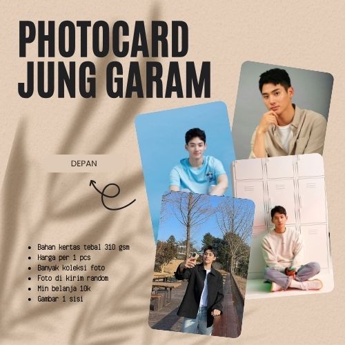[1PCS] PHOTOCARD JUNG GARAM | PHOTOCARD KPOP | PHOTOCARD DRAKOR | PHOTOCARD DRACIN