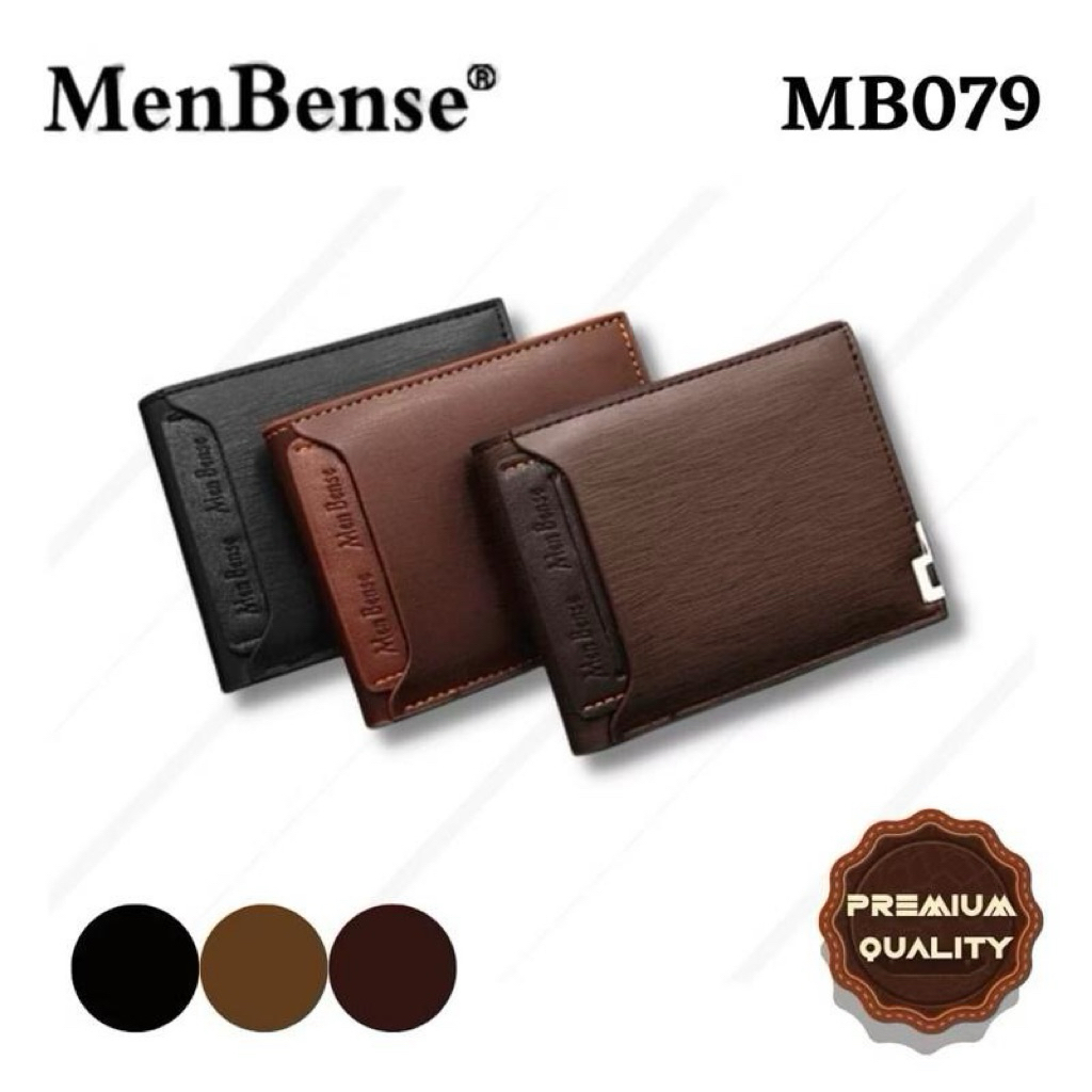 MB079 – DOMPET LIPAT PENDEK KULIT IMPORT KARTU PRIA PREMIUM Cowok