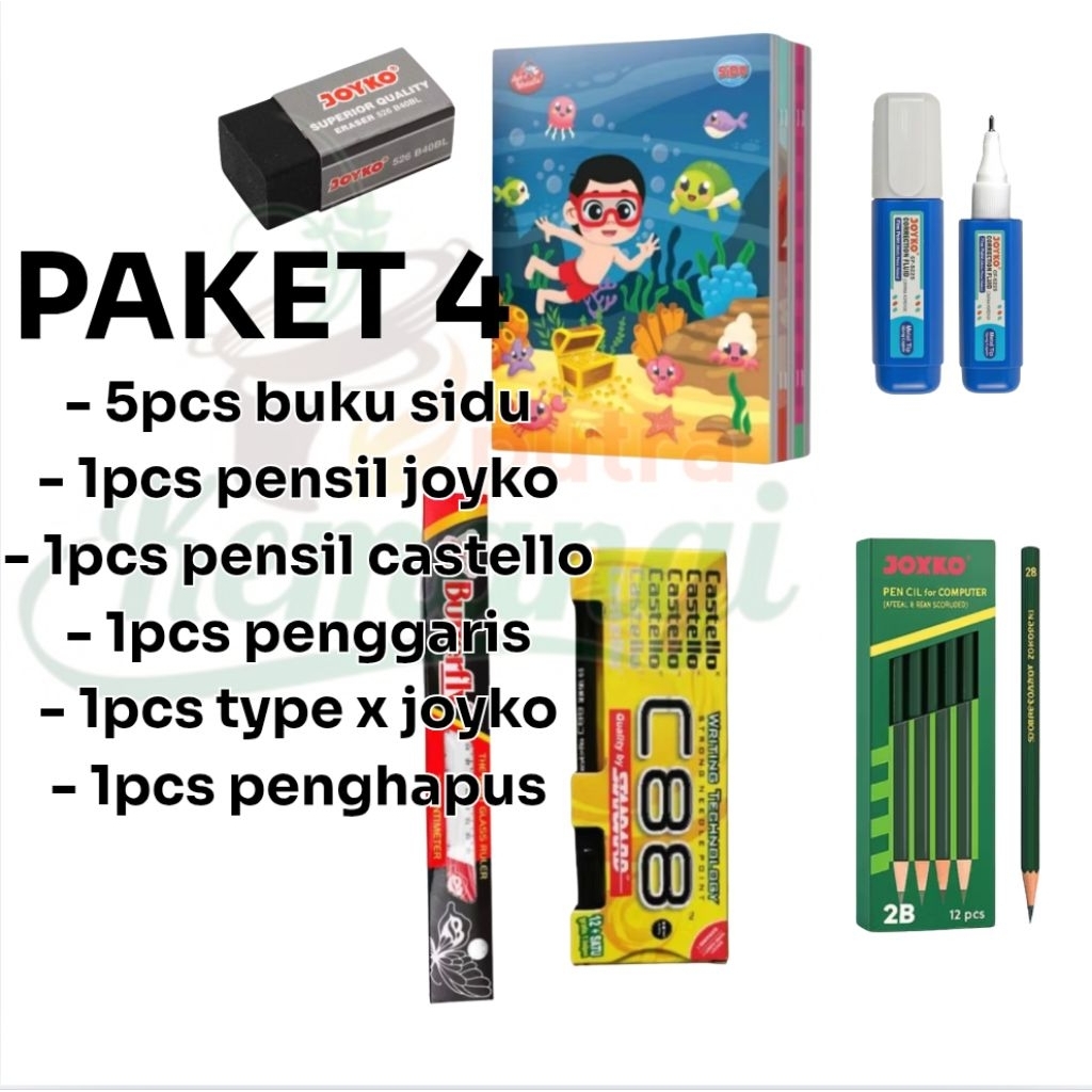 

PAKET ALAT TULIS MURAH (SD-SMP-SMA) / PAKET PERLENGKAPAN SEKOLAH/ALAT TULIS BUKU MURAH BISA COD