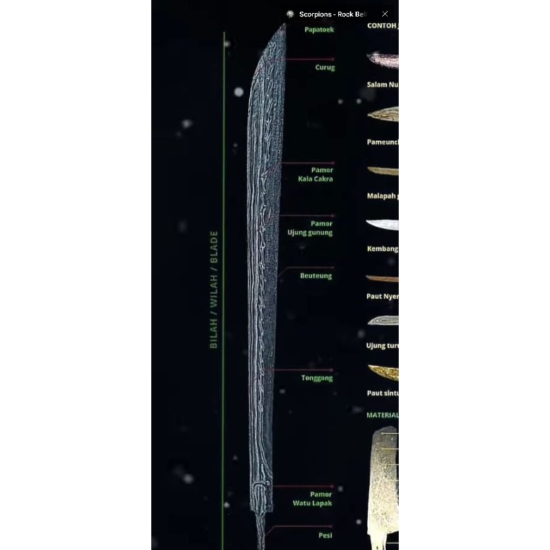 Pusaka Pedang sepuh tua Alih Rawat