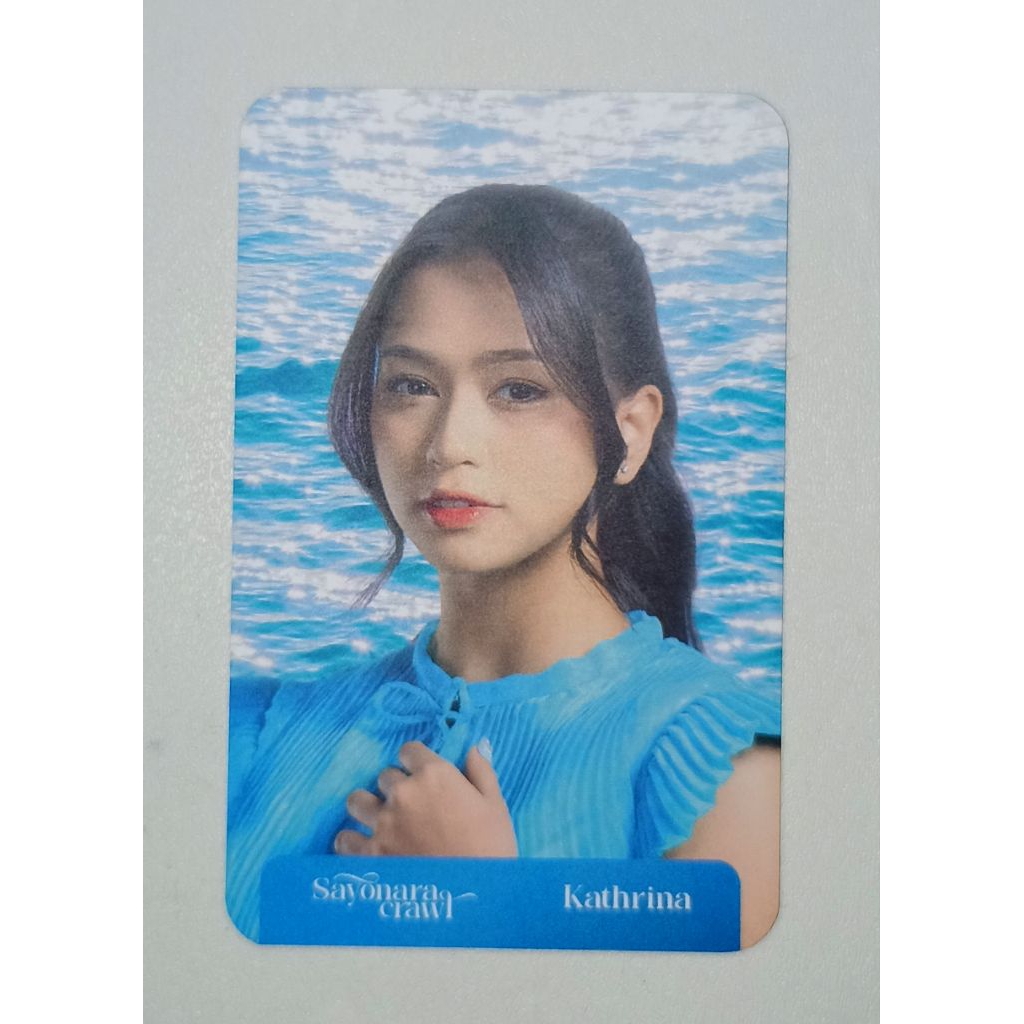 Photocard Kathrina Irene JKT48 _ Sayonara Crawl (Official)