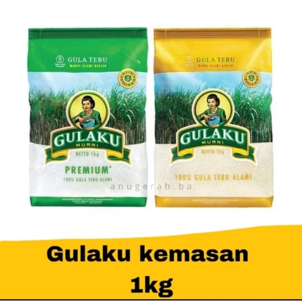 

PAKHAJI-GULA PASIR merk GULAKU 1KG