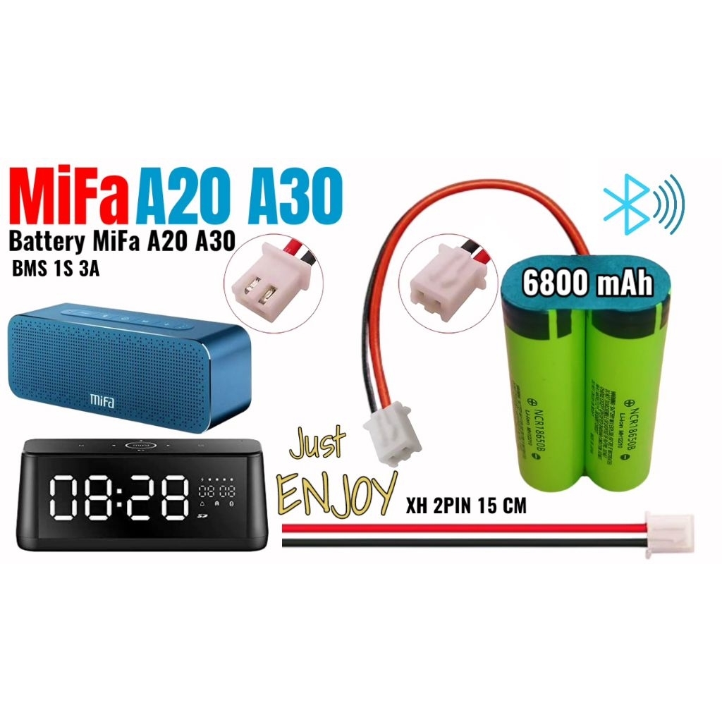 Battery MiFa A20 A30 6800 mAh 1S 3A XH 2PIN