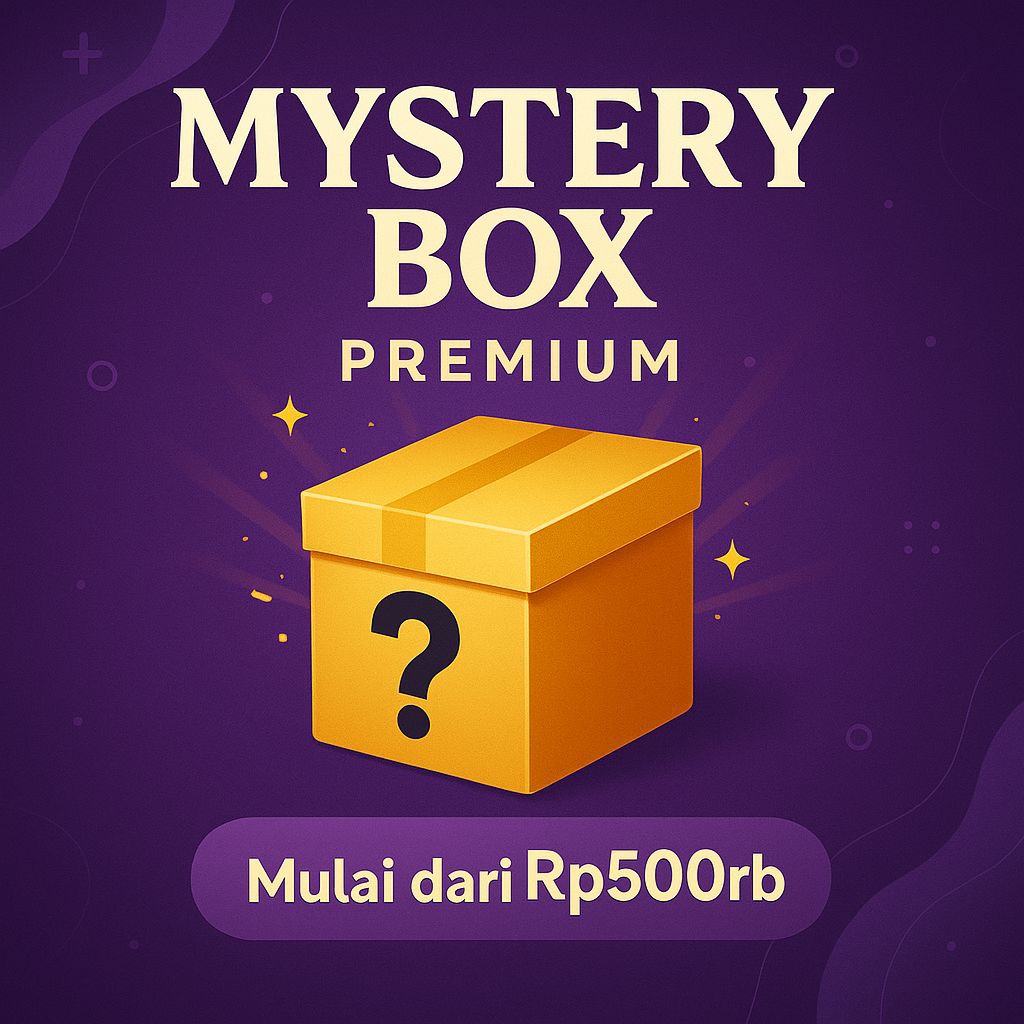 

MYSTERY BOX Premium Surprise | Produk Random PALUGADA – Bisa Fashion, Elektronik, Aksesoris