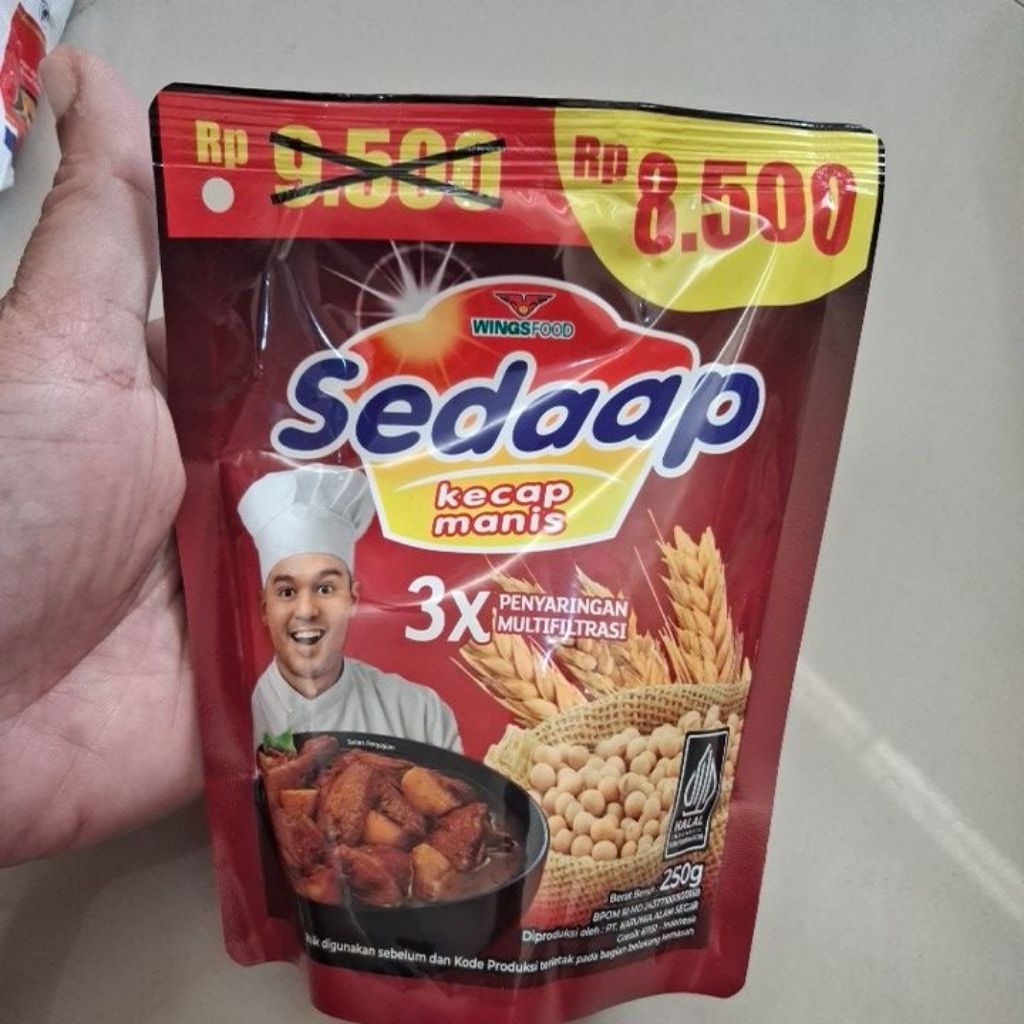 

Kecap manis sedap 250 gram 1 PCS