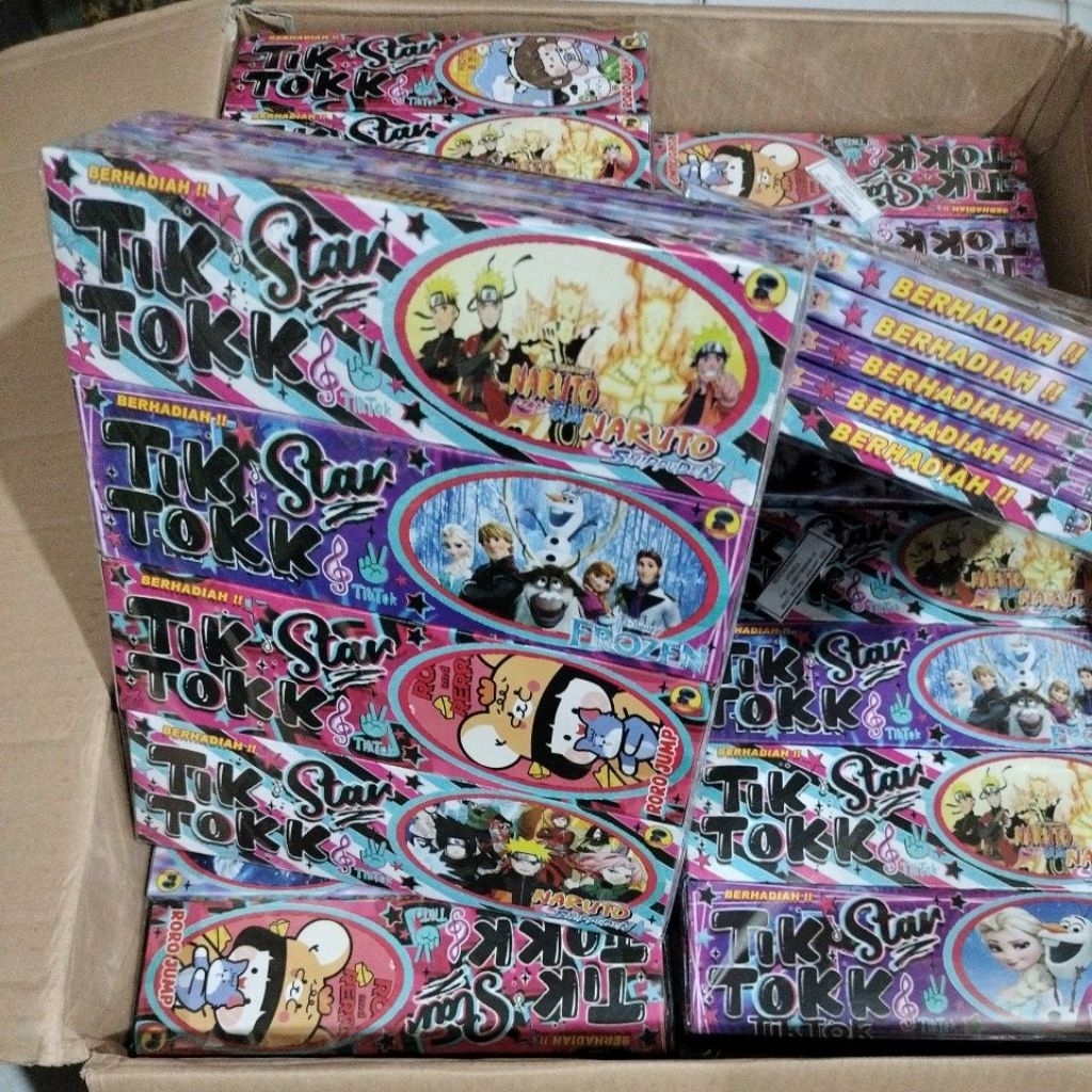 

KOTAK TIK TOKK BERHADIAH ANAK-ANAK 1PACK 20 PCS
