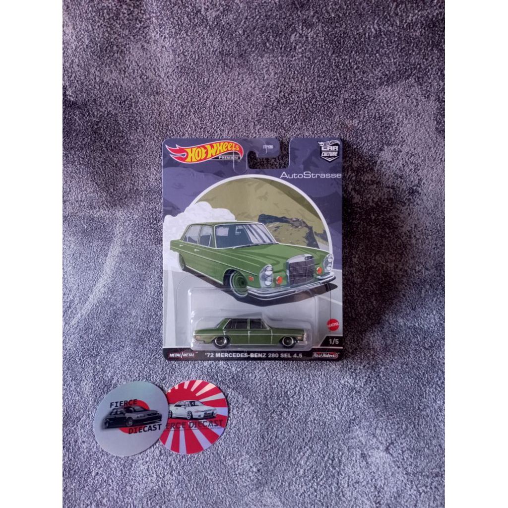 Hotwheels Premium '72 MERCEDES-BENZ 280 SEL 4.5
