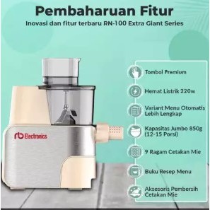 DVN RB Noodle Maker RN-100 Professional | Mesin Mie Otomatis Jumbo
