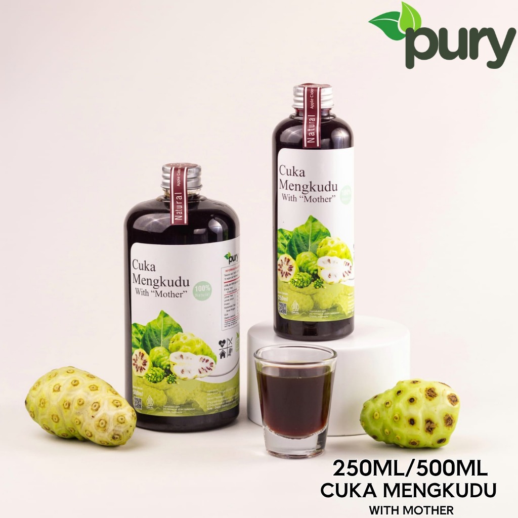 

PURY - Cuka Mengkudu / Noni Cider Vinegar With Mother