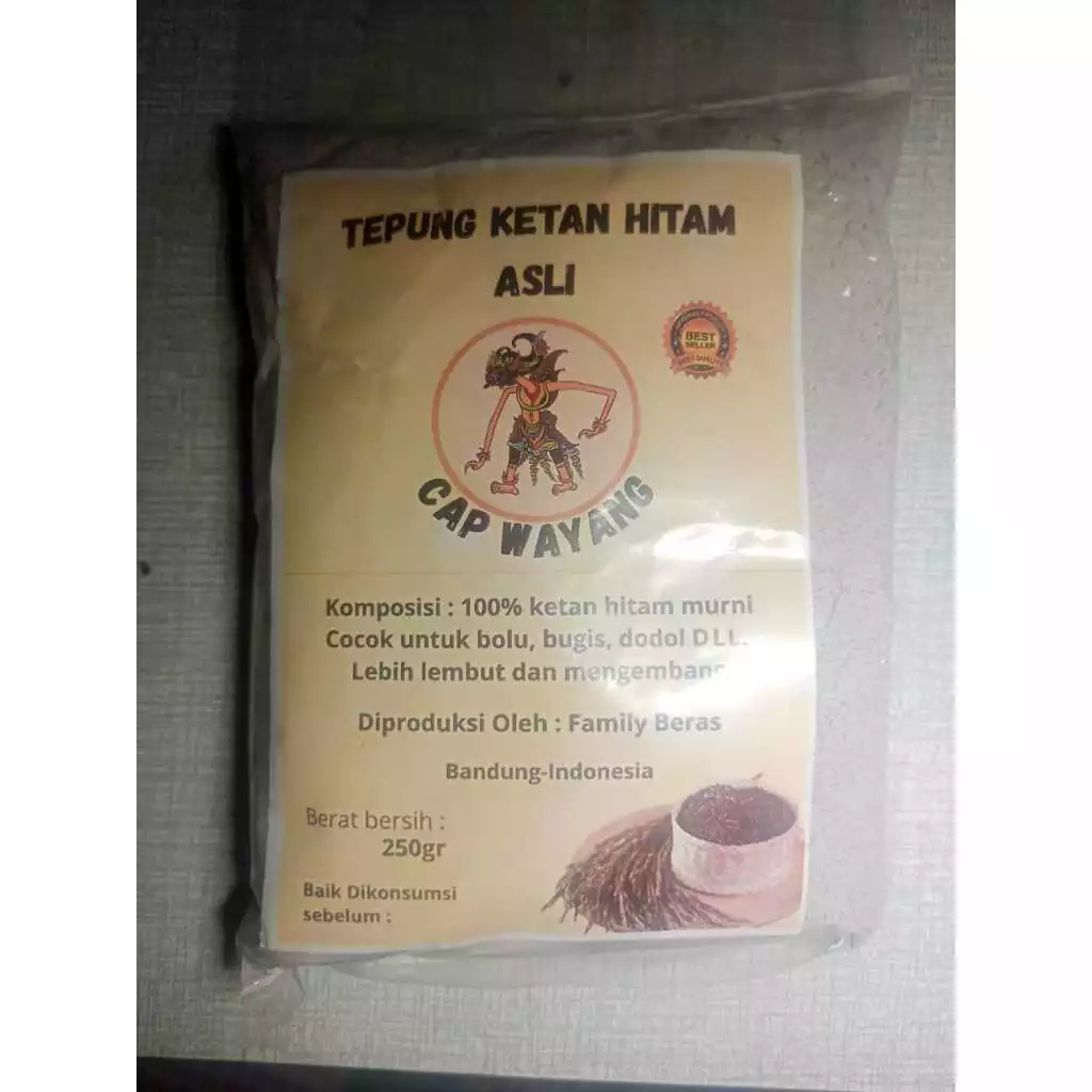 

TEPUNG KETAN HITAM UKURAN 250 GRAM MURAH
