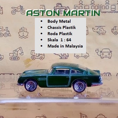 HOT WHEELS Loose  Aston Martin 1963
