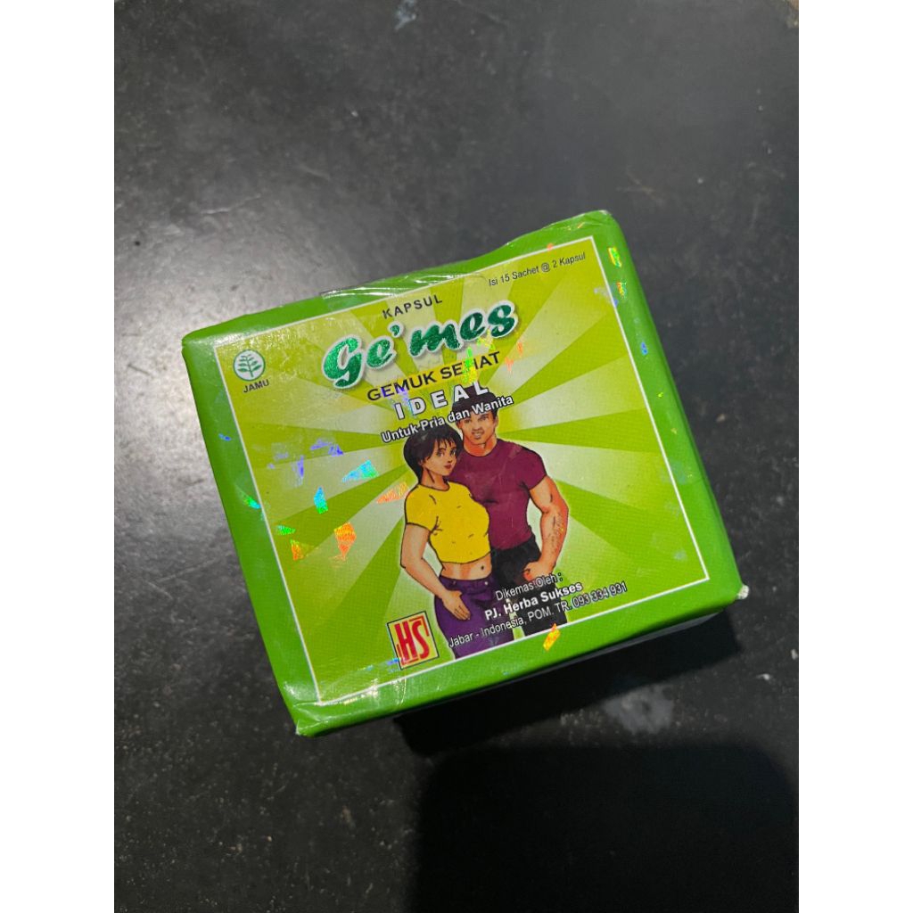 

GEMES gemuk sehat kapsul 100 original eceran