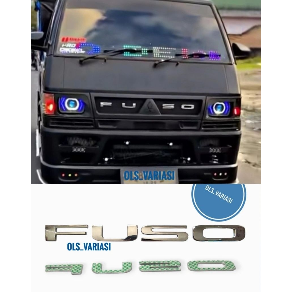 Emblem fuso canter / Emblem fuso l300 / emblem fuso / Tulisan fuso l300 / Diesel / canter / Fuso / S