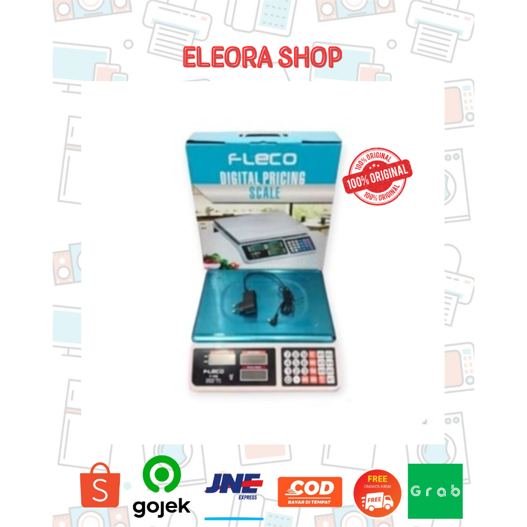 TIMBANGAN DIGITAL GSF TIMBANGAN BUAH LAUNDRY 40 KG GARANSI 3 BULAN