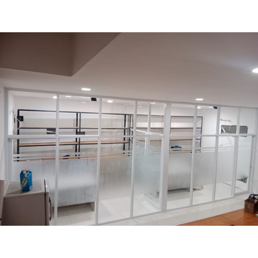 kusen aluminium kaca mati es