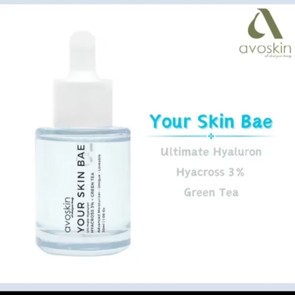 KODE W - Avoskin Your Skin Bae Hyacross Serum 30ml/Serum Wajah