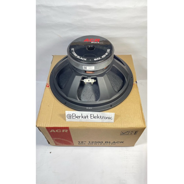Speaker ACR 12 inch 12500 BLACK