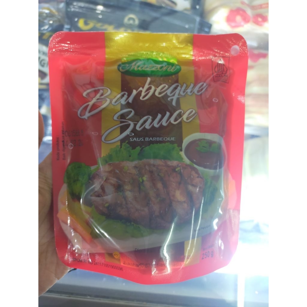 

Mazzoni saus barbeque 250g