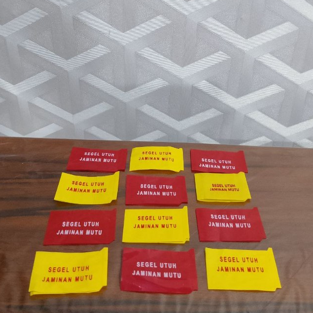 Segel Botol Utuh Jaminan Mutu Ukuran 5.5cm | Plastik Segel Pet Tutup Botol Berbagai Warna