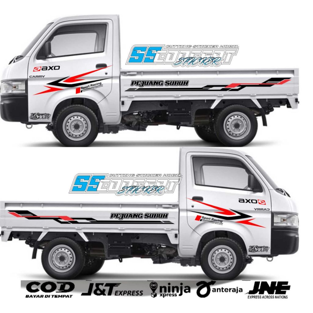 Stiker mobil pick up new carry sticker bodi mobil new carry stiker new carry stiker mobil pick up