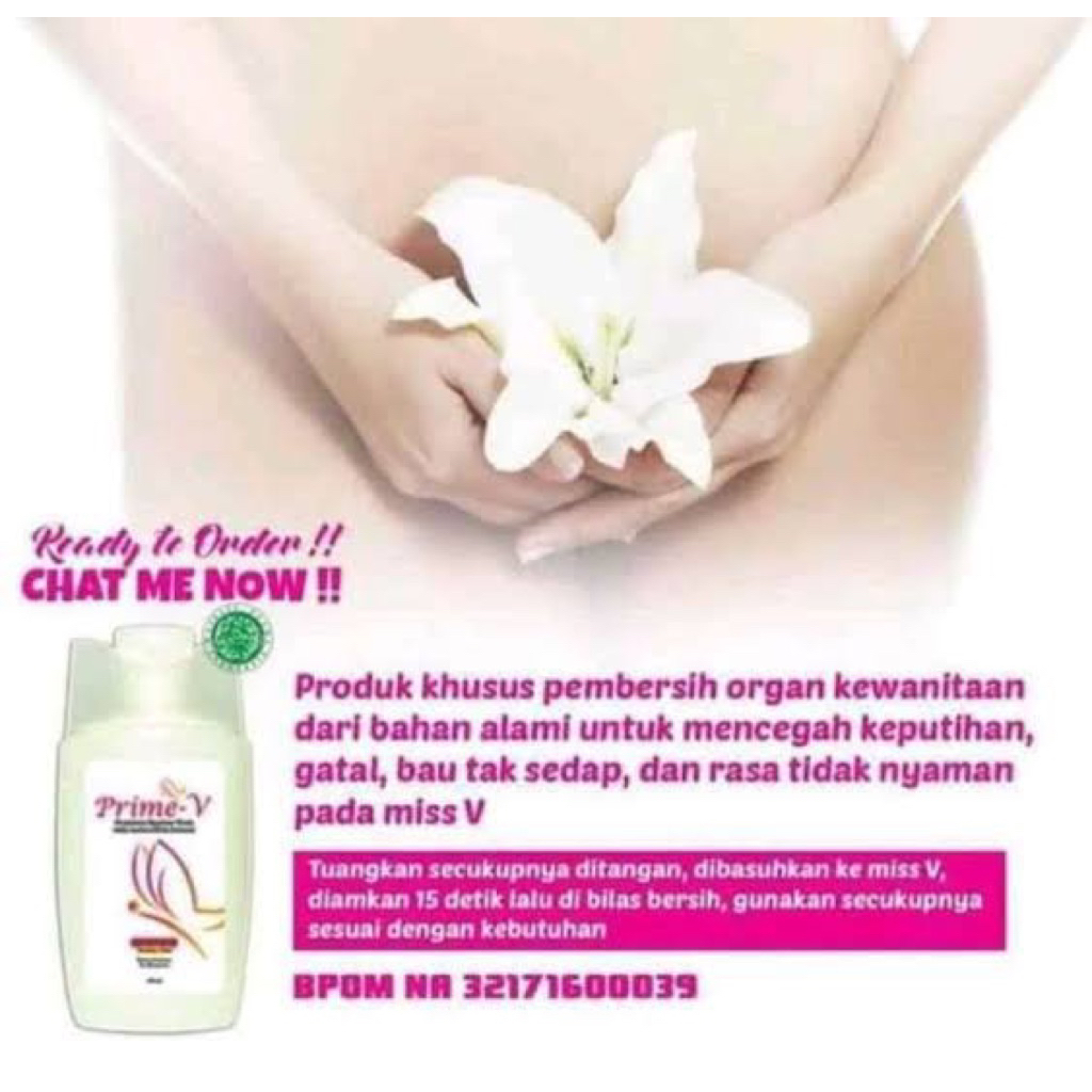 prime v hwi original / PRIME V HWI ORIGINAL 100% ASLI / PRIME V HWI PEMBERSIH KEWANITAAN