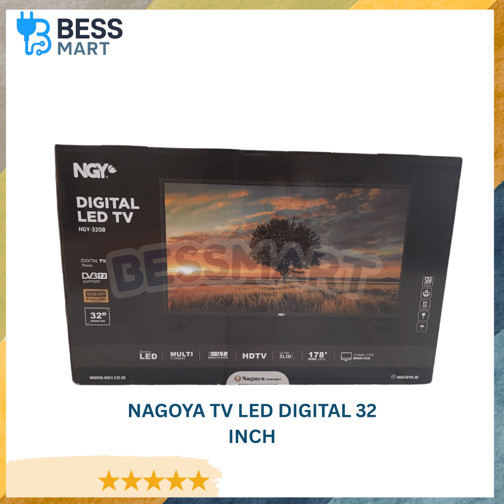 NAGOYA TV LED Digital 32 Inch (PCS)