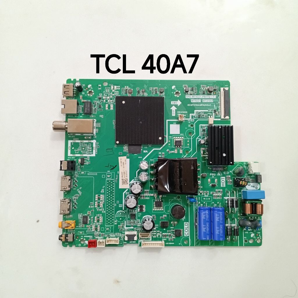 MB TV TCL 40A7 MAINBOARD-MOTHERBOARD-MOBO-MODUL MESIN TV TCL 40A7