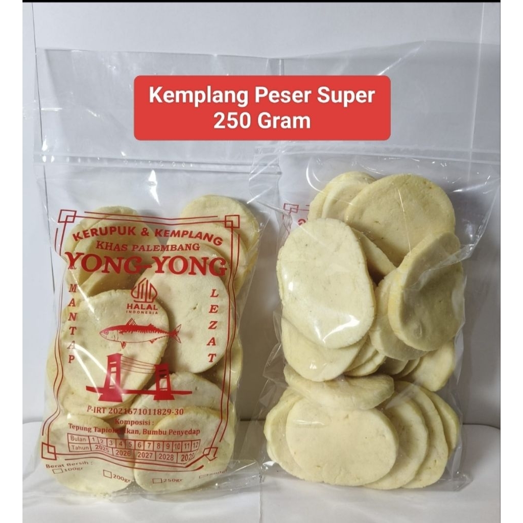 

Kemplang Peser Super Ikan Tenggiri (250gram)