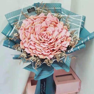 

20 pcs Flower Wrapping Bouquket Motif Happiness/Kertas Buket Bunga Anti Air Kertas Buket Bunga Korea