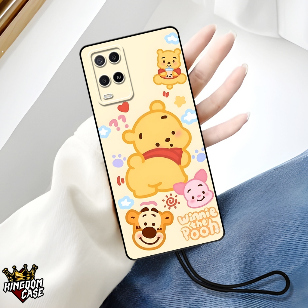 Case OPPO A54 Free Strap Case Terbaru 2025 | Case Keren - Softcase Pelindung Hp OPPO A54 - Kesing le