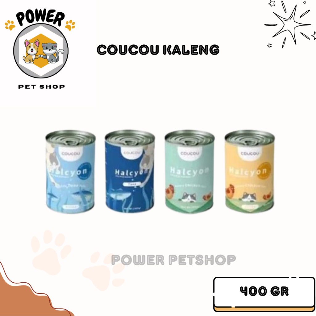 Makanan Kucing - Coucou Kaleng 400g