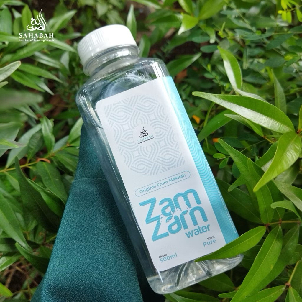 

Air zamzam asli 100% Tanpa Campuran- 500ml - Zam Zam Water Original Oleh Oleh Haji Umrah -By Makkah
