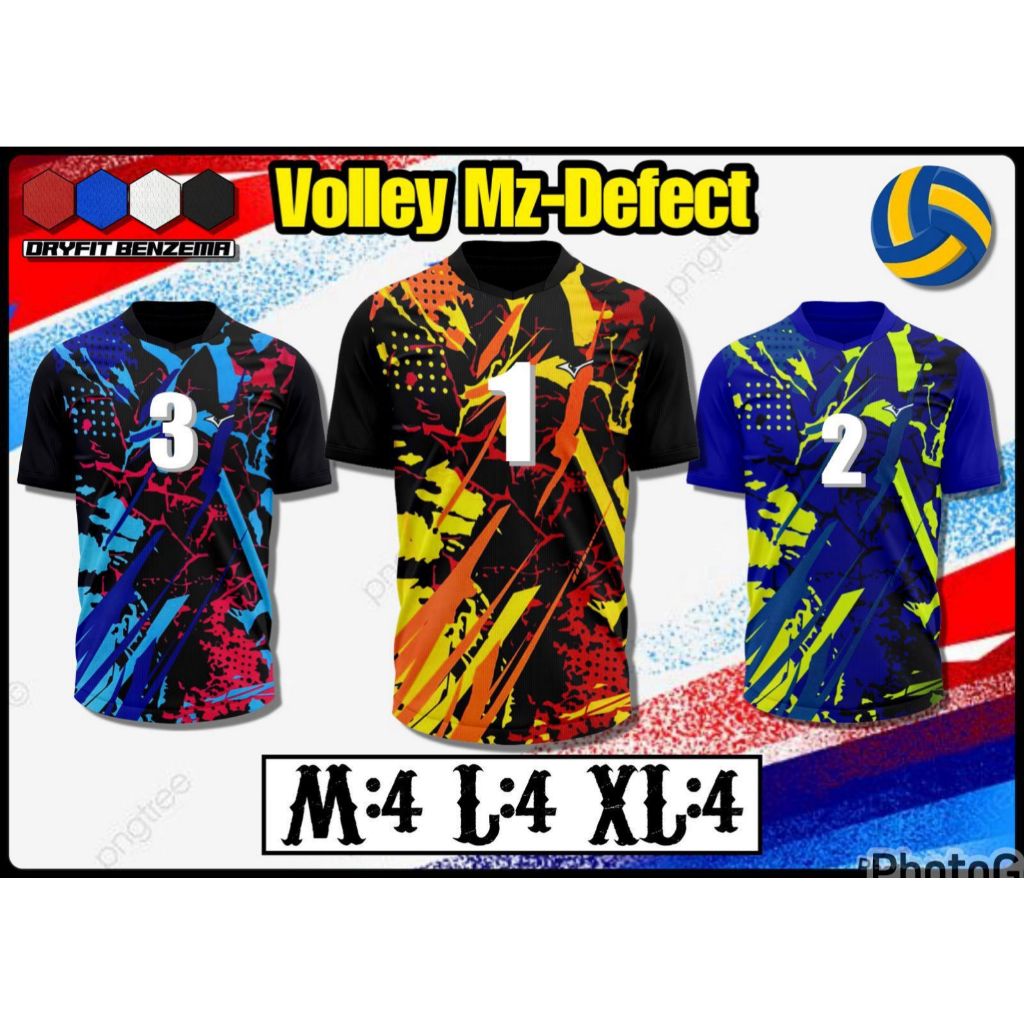BAJU ATASAN VOLLY / KAOS ATASAN OLAHRAGA VOLLY PRIA DAN WANITA