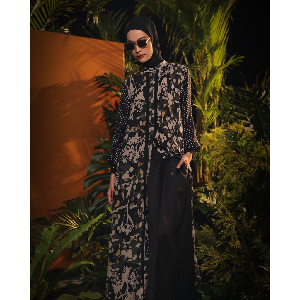 Kaiya Dress Tropic Night Series - Zaskia Sungkar